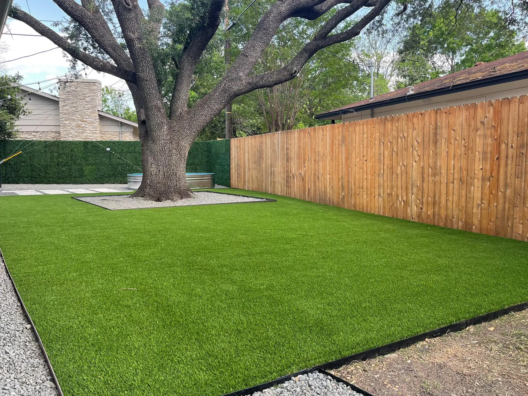 Premium Artificial Turf Installation